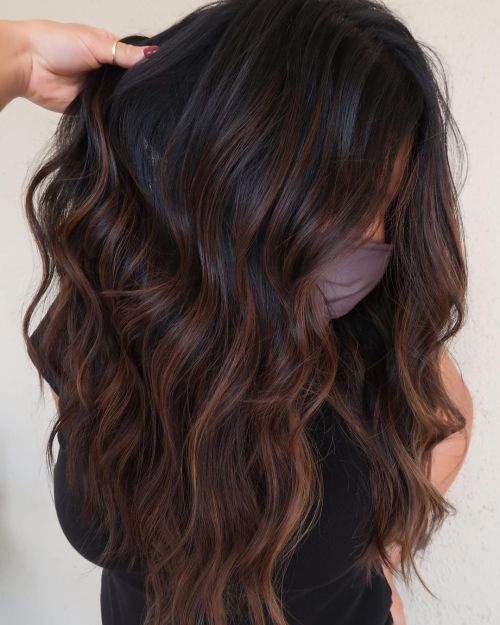 Auburn Shade For Brunettes