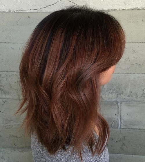 Brown Hair With Black Roots