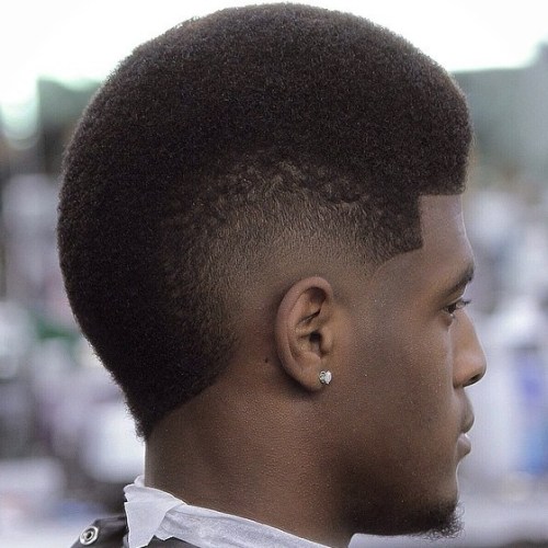 Black Male Fauxhawk