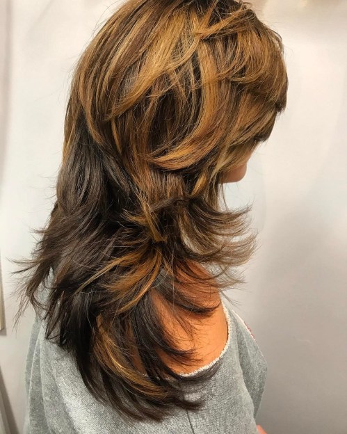 Long Shag With Feathered Layers