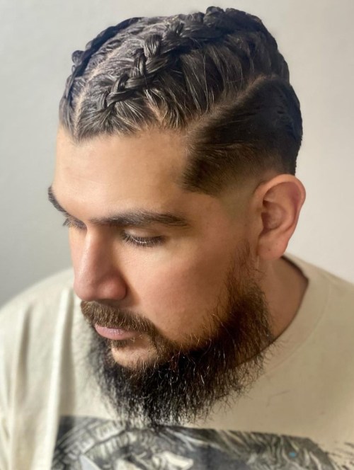 Two Braids and Fade Sides