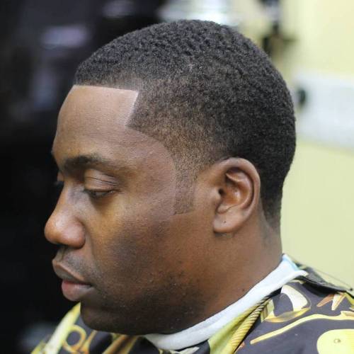 Short Line Up With Temple Fade