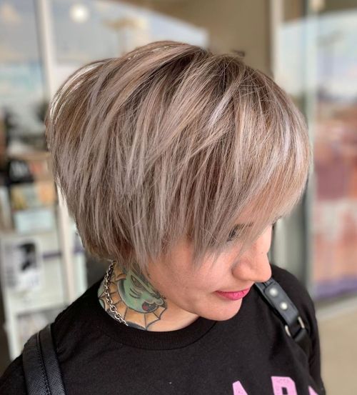 Short Layered Hairstyles For Straight Hair